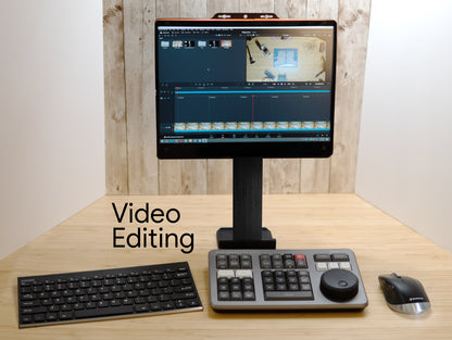 With video editing peripherals